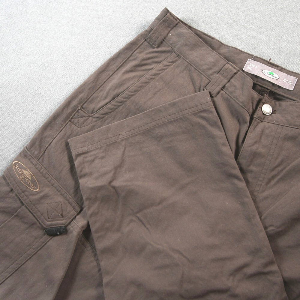 Arborwear Rugged Nylon Straight Leg Cargo Men Pants 32x34 Work Tactical Camping